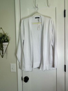 Urban Coco White Open Cardigan